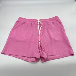 Candace Cameron Bure Regular Terry Cloth Beach Short Camellia Pink, X-Small